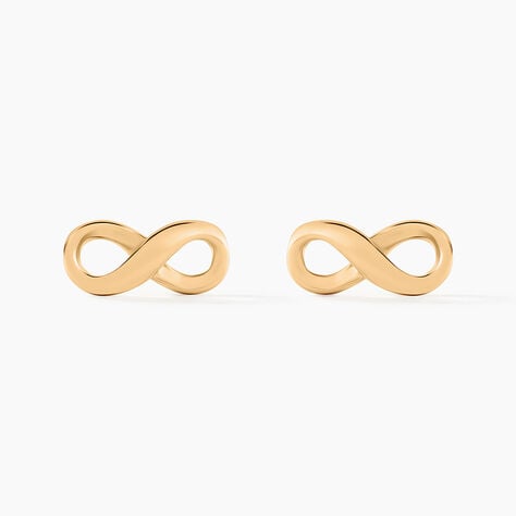 Boucles D'oreilles Puces Ajna Plaqué Or Jaune - Puces Femme | Marc Orian