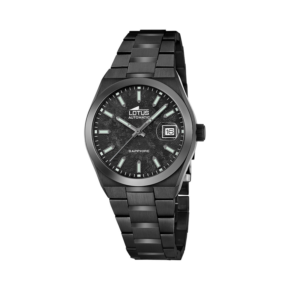 Montre Lotus Automatic 39 Nacre Noire - Montres automatiques Homme | Marc Orian