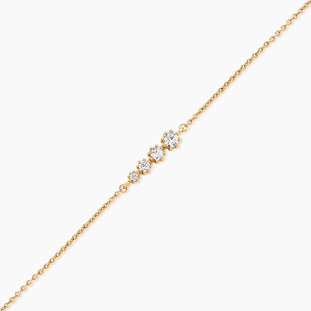 Bracelet Plaqu&eacute; Or Boubou Oxydes De Zirconium - Bracelets fantaisie Femme | Marc Orian