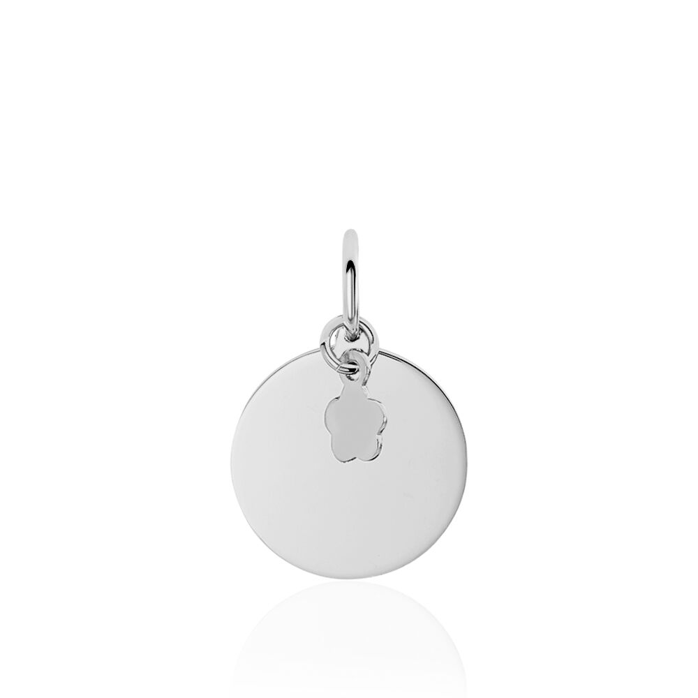 Pendentif Zodiaque Rond Argent Blanc - Bijoux personnalisés Famille | Marc Orian