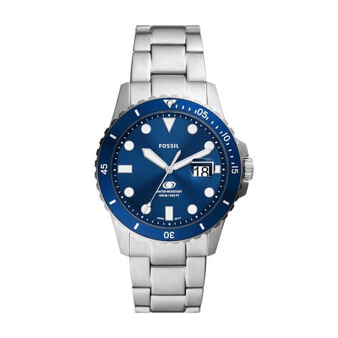 Montre Fossil Blue Dive Bleu - Montres &eacute;tanches Homme | Marc Orian