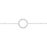 Bracelet Elandine Or Blanc Diamant - Bracelets cha&icirc;nes Femme | Marc Orian