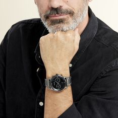 Montre Hugo Advise Noir - Montres classiques Homme | Marc Orian