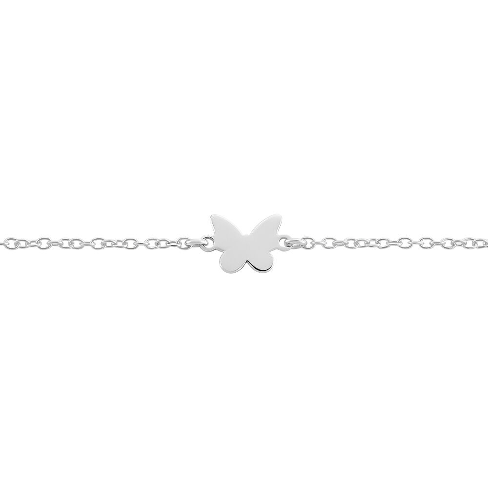 Bracelet Papilio Argent Blanc - Bracelets chaînes Femme | Marc Orian