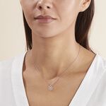 Collier Ray Argent Oxyde De Zirconium - Colliers avec pierres Femme | Marc Orian