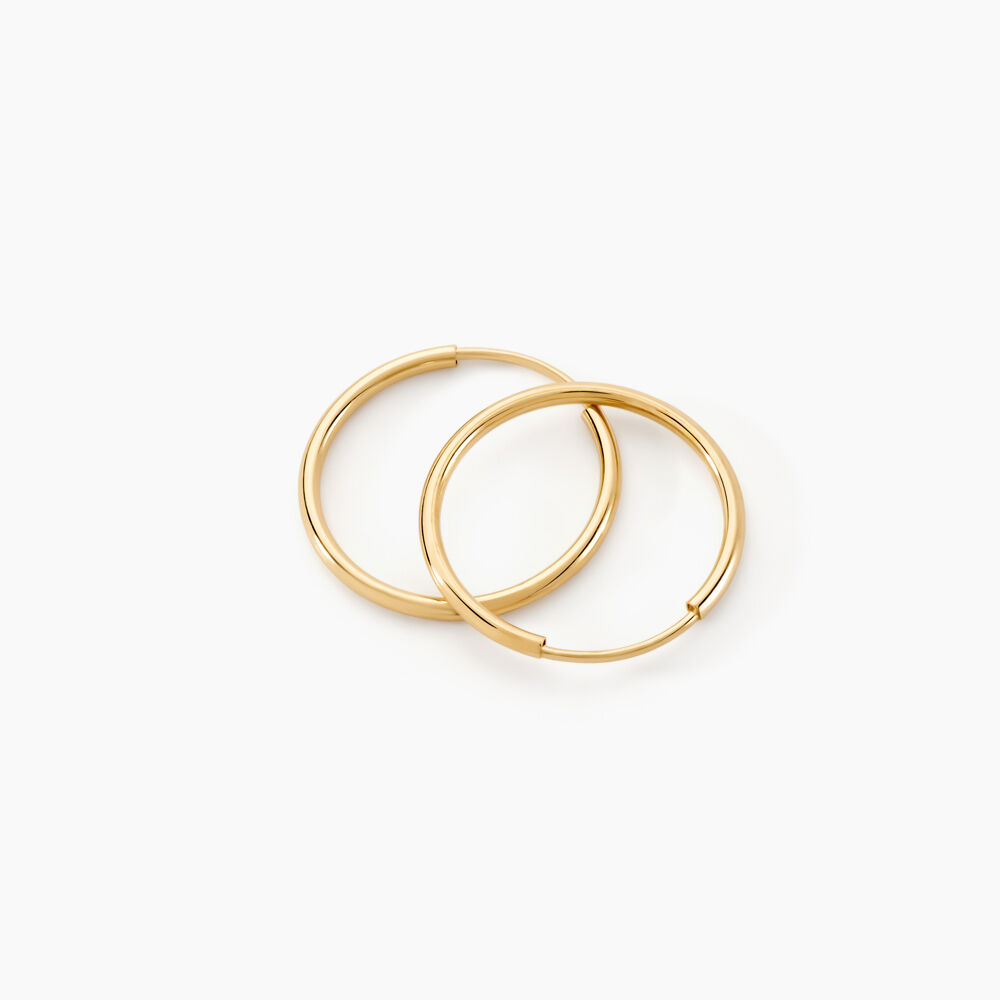 Créoles Dominae Or Jaune - Créoles Femme | Marc Orian