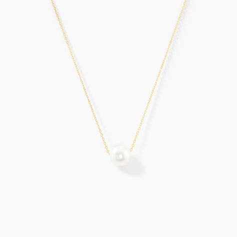 Collier Sissy Or Jaune Perle De Culture - Colliers avec pierres Femme | Marc Orian