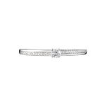 Bague Solitaire Alexandra Or Blanc Diamant - Solitaires Femme | Marc Orian
