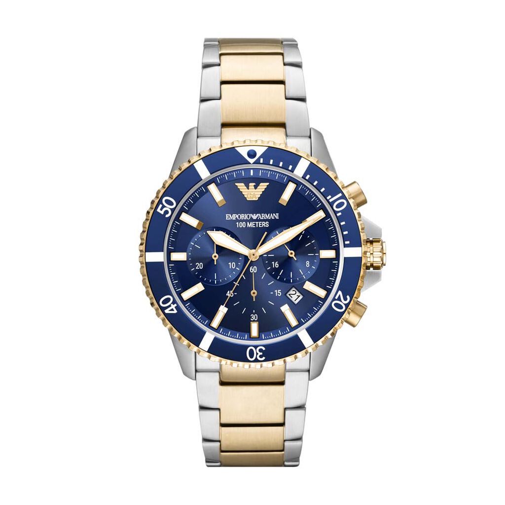 Montre Emporio Armani Bleu - Montres &eacute;tanches Homme | Marc Orian