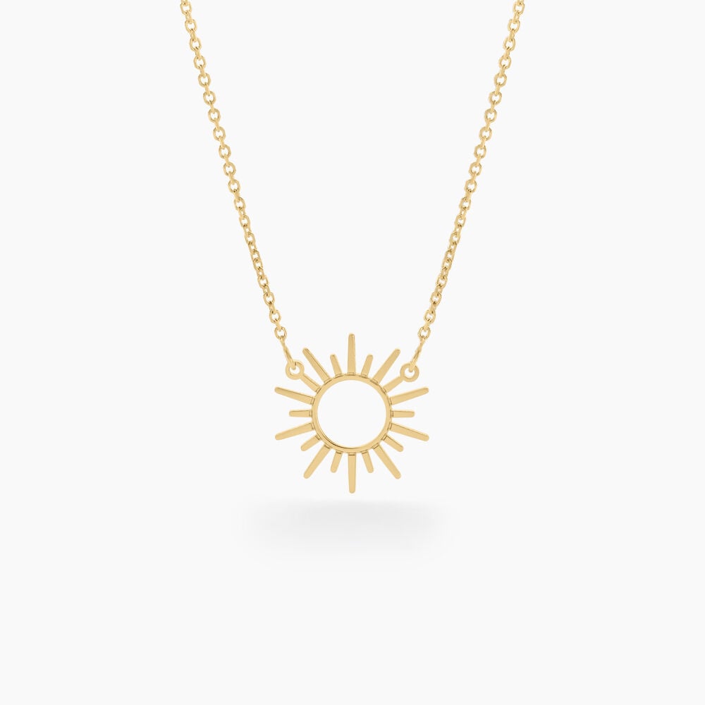 Collier Soleil Eternel Or Jaune - Colliers ete Femme | Marc Orian