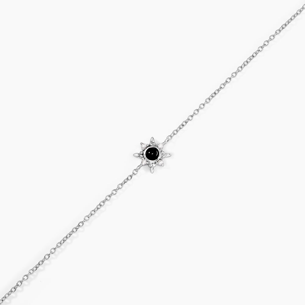 Bracelet Hesper Argent Blanc Oxyde De Zirconium - Bracelets chaînes Femme | Marc Orian