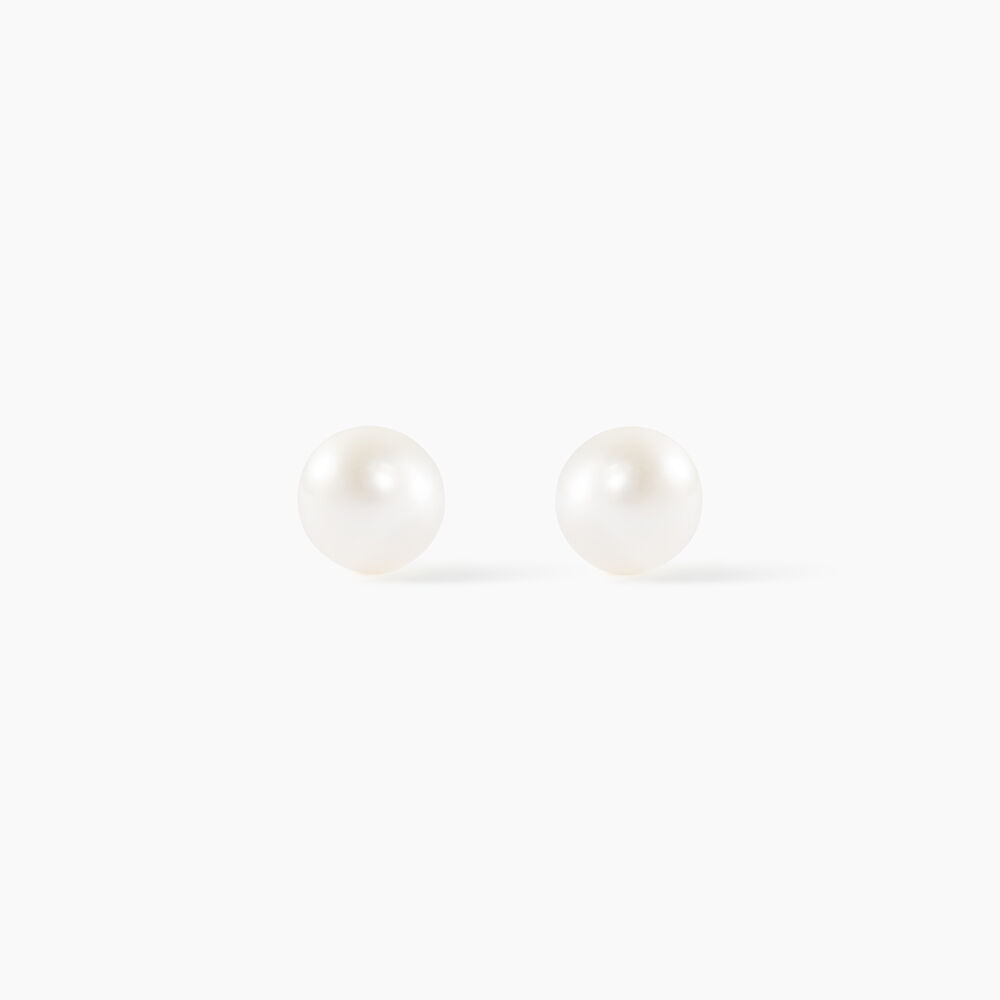 Boucles D'oreilles Suki Or Jaune Perle De Culture - Boucles d'oreilles mariage Femme | Marc Orian