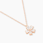 Collier Argent Rose Siriana Oxyde De Zirconium - Colliers avec pierres Femme | Marc Orian