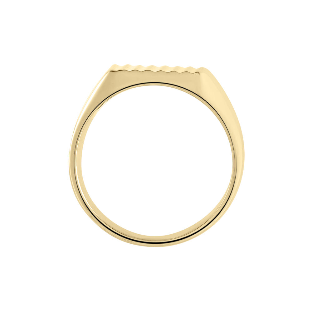 Chevalière Plaqué Or Corentin - Chevalières Homme | Marc Orian
