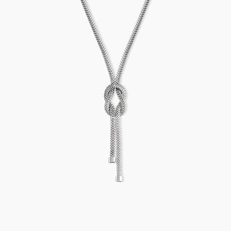 Collier Madison Argent Blanc - Colliers Femme | Marc Orian