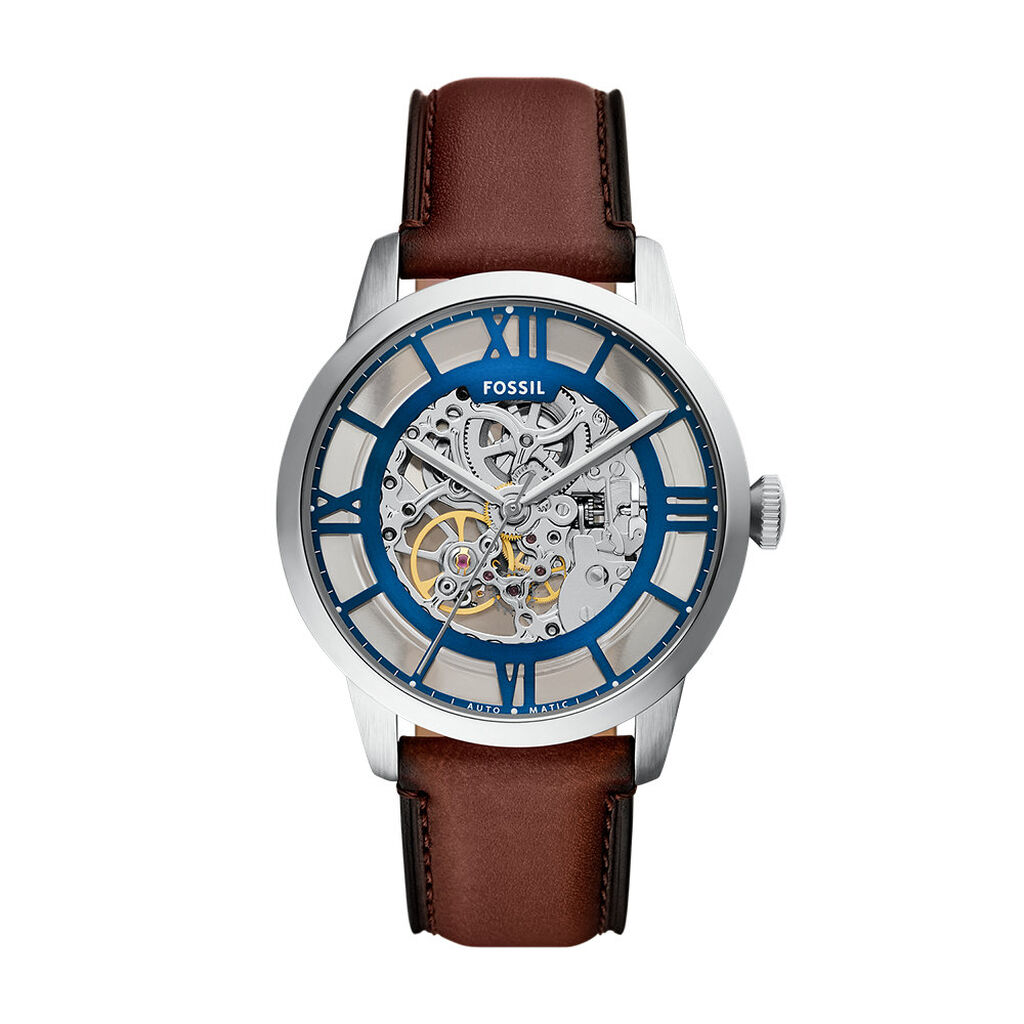 Montre Fossil Townsman Blanc - Montres automatiques Homme | Marc Orian
