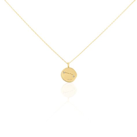 Collier Iago Plaqu&eacute; Or Oxydes De Zirconium - Colliers avec pierres Femme | Marc Orian