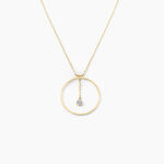 Collier Circlea Or Jaune Diamant - Colliers avec pierres Femme | Marc Orian
