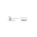 Boucles D'oreilles Puces Loeiza Argent Blanc Oxyde De Zirconium - Puces Femme | Marc Orian