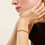 Bracelet Lili Acier Jaune - Bracelets cha&icirc;nes Femme | Marc Orian
