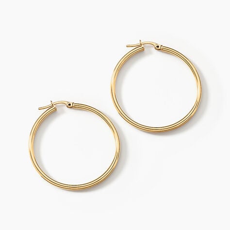 Cr&eacute;oles Verania Or Jaune - Cr&eacute;oles Femme | Marc Orian