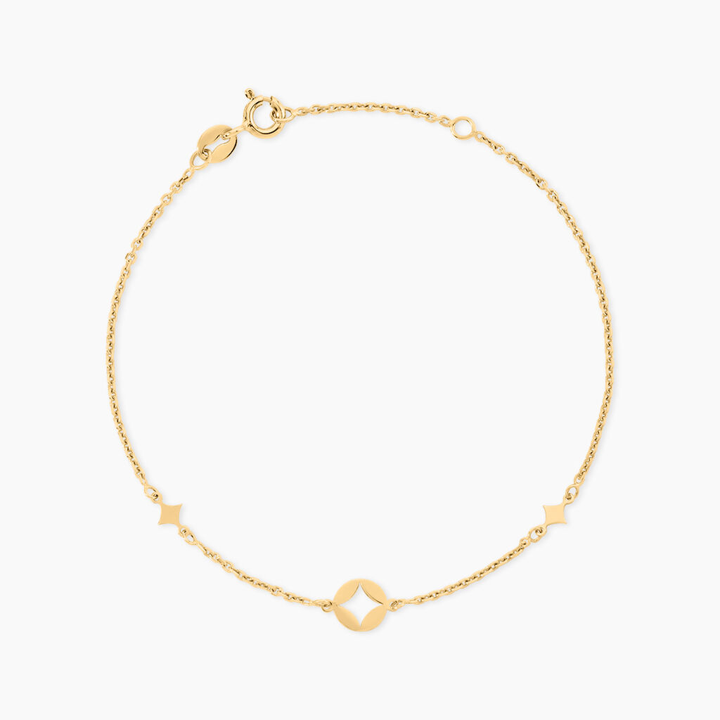 Bracelet Jo&euml;lina Argent Dor&eacute; A L'Or 750/1000 - Bracelets fantaisie Femme | Marc Orian