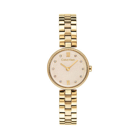 Montre Calvin Klein Gleam Champagne - Montres &eacute;tanches Femme | Marc Orian