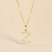 Pendentif Lettre Z Or Jaune Oxyde - Pendentifs Famille | Marc Orian