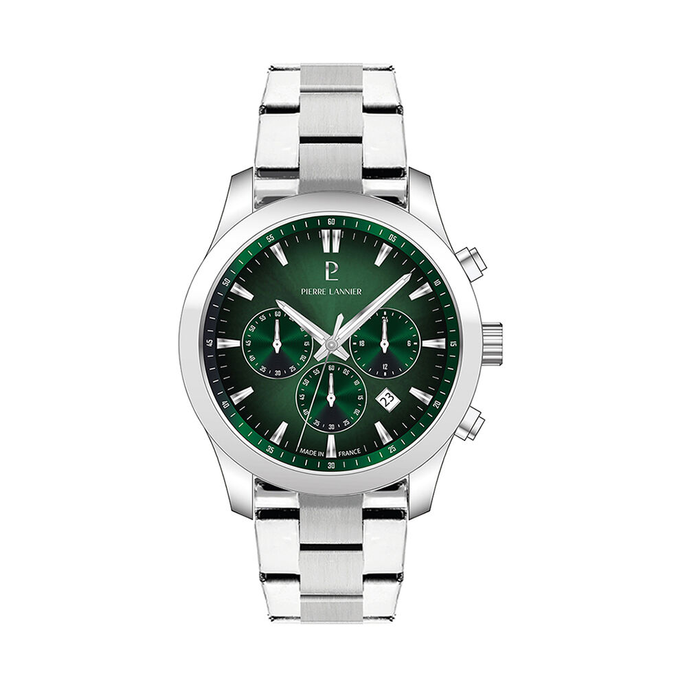 Montre Pierre Lannier Lannier Boulevard Vert - Montres &eacute;tanches Homme | Marc Orian