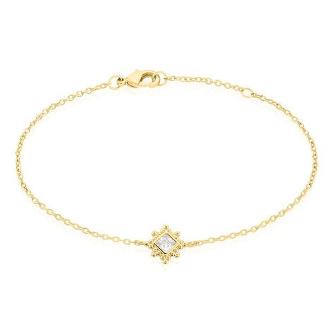 Bracelet Bobbie Plaqué Or Jaune Oxyde De Zirconium - Bracelets chaînes Femme | Marc Orian