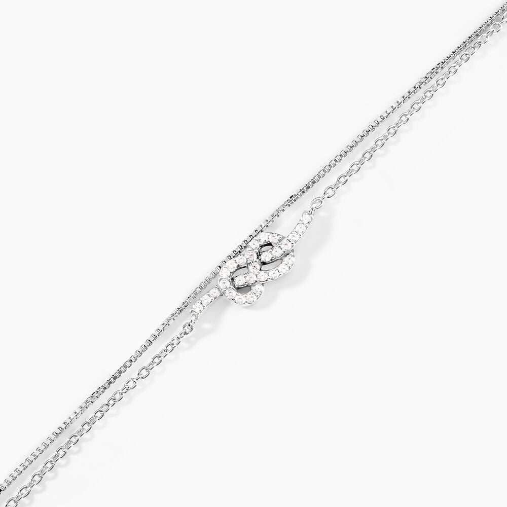 Bracelet Hadya Argent Blanc Oxyde De Zirconium - Nouveautés Femme | Marc Orian