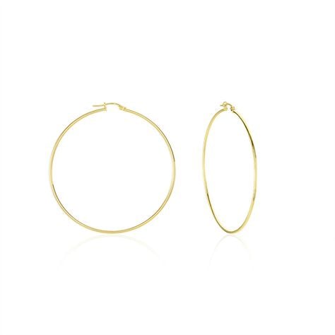 Créoles Agapanthe Or Jaune - Créoles Femme | Marc Orian