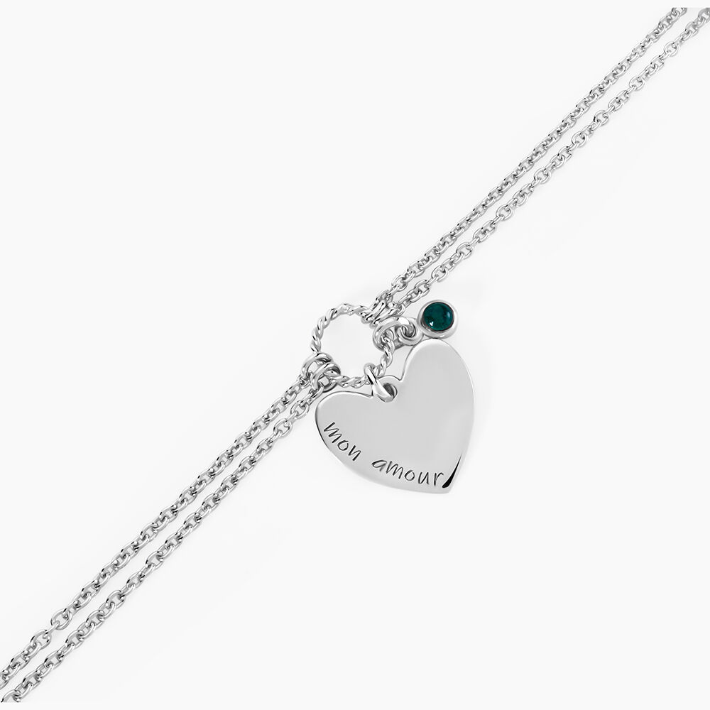 Bracelet Argent Pero Onyx - Bracelets chaînes Femme | Marc Orian