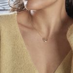 Collier Verohanta Or Jaune Oxyde De Zirconium - Colliers avec pierres Femme | Marc Orian