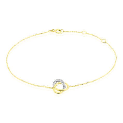 Bracelet Dorila Or Jaune Oxyde De Zirconium - Bracelets chaînes Femme | Marc Orian
