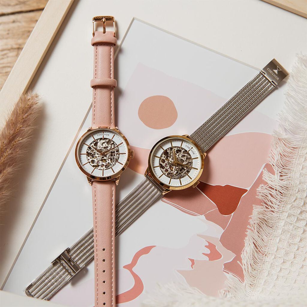 Montre Codhor Louise Blanc - Montres automatique Femme | Marc Orian