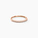 Alliance Klimka Or Rose Oxyde De Zirconium - Alliances Femme | Marc Orian