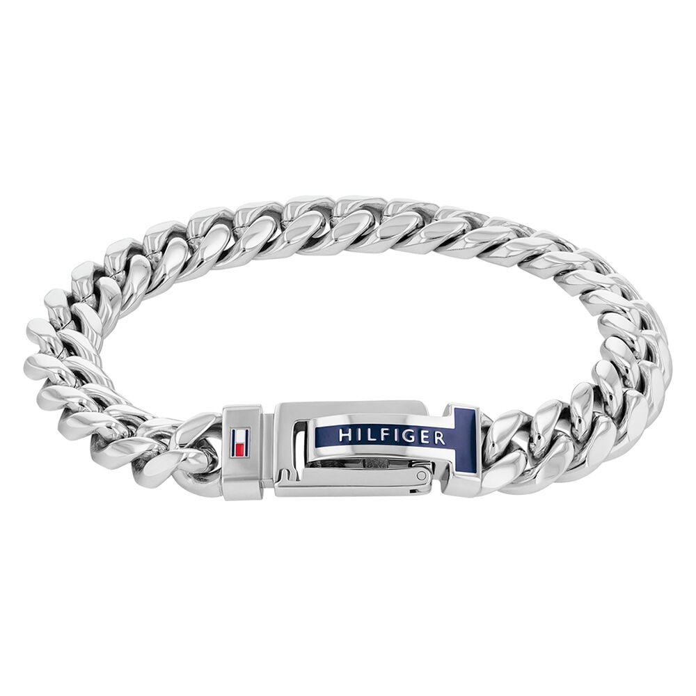 Bracelet Tommy Hilfiger Acier Blanc - Bracelets chaînes Homme | Marc Orian
