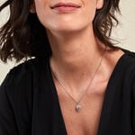 Collier Veva Argent Blanc Oxyde De Zirconium - Colliers avec pierres Femme | Marc Orian