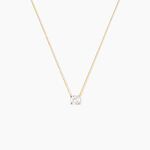 Collier Ponama Or Jaune Oxyde De Zirconium - Colliers avec pierres Femme | Marc Orian