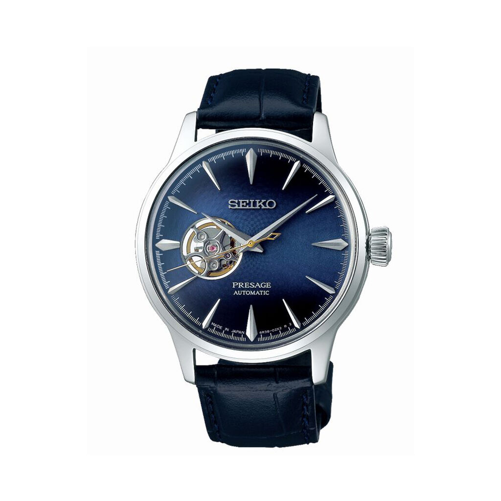 Montre Seiko Presage Bleu - Montres automatique Homme | Marc Orian