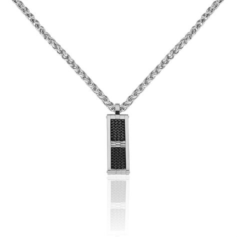 Collier Messy Acier Blanc - Colliers Homme | Marc Orian