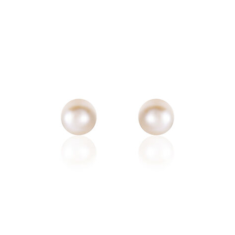 Boucles D'oreilles Suki Or Jaune Perle De Culture - Boucles d'oreilles mariage Femme | Marc Orian
