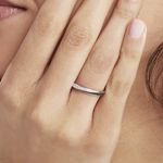 Bague Argent Blanc Agoston Oxydes De Zirconium - Bijoux fantaisie Femme | Marc Orian