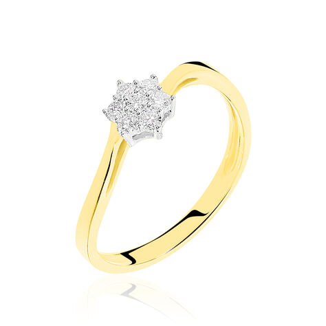 Bague Solitaire Cassiope Or Jaune Diamant - Bagues Solitaire Femme | Marc Orian