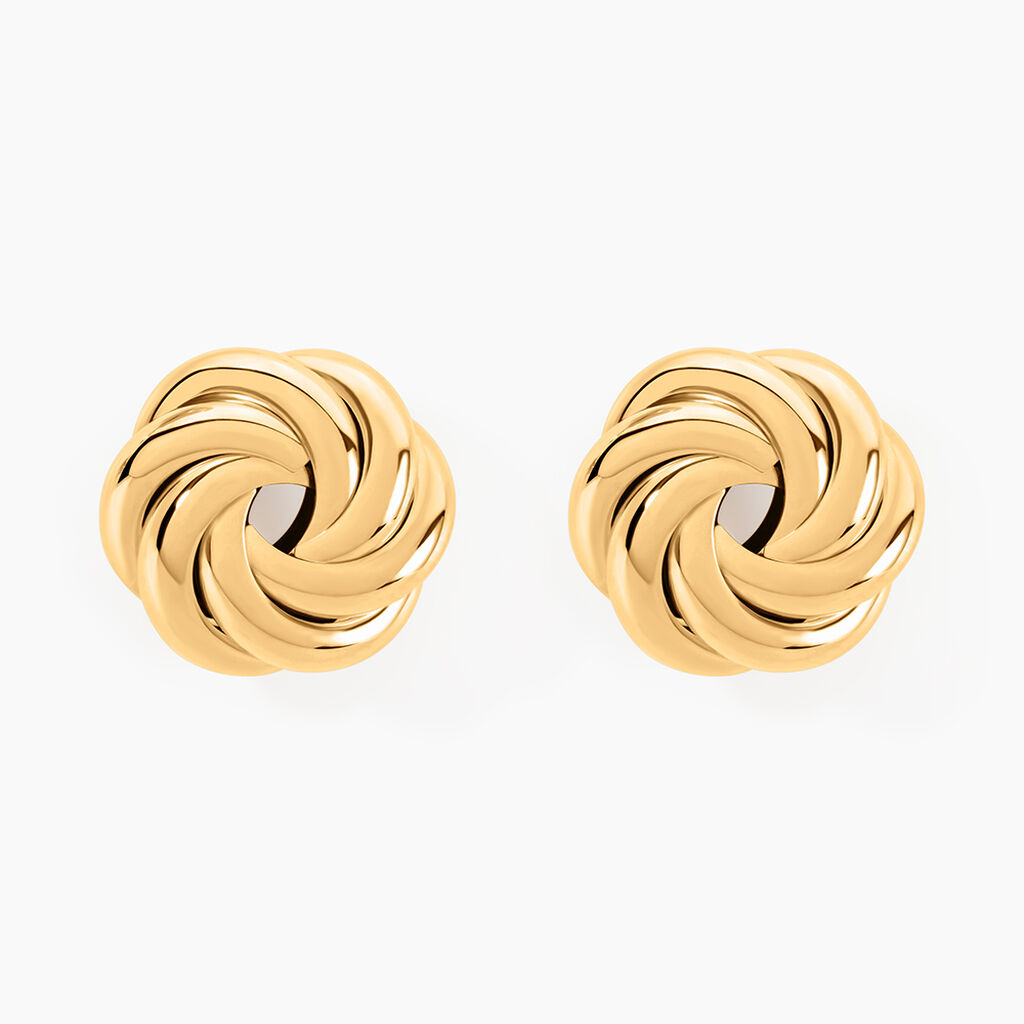 Boucles D'Oreilles Puces Gilad Or Jaune - Puces Femme | Marc Orian