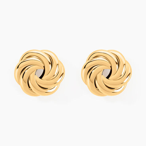 Boucles D'Oreilles Puces Gilad Or Jaune - Puces Femme | Marc Orian