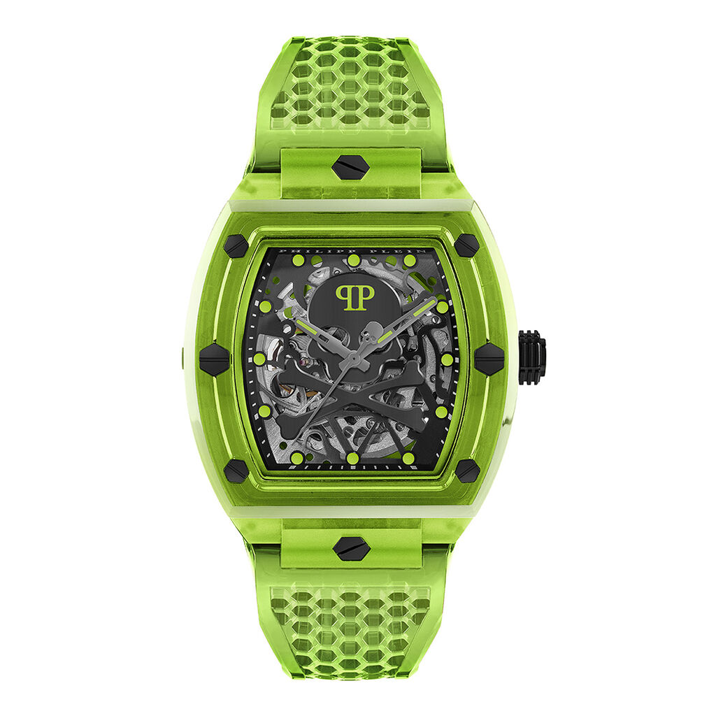 Montre Philipp Plein The $keleton Crystal Noir - Montres automatiques Homme | Marc Orian