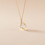 Pendentif Demyan Or Bicolore Oxyde De Zirconium - Pendentifs Homme | Marc Orian