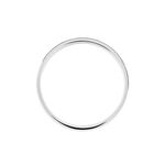 Alliance Fantaisie Diamantee Ruban Plat Or Blanc - Alliances duo Unisex | Marc Orian